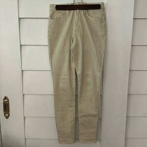NWOT Ecru Target Universal Threads high rise skinny jeans size 2R